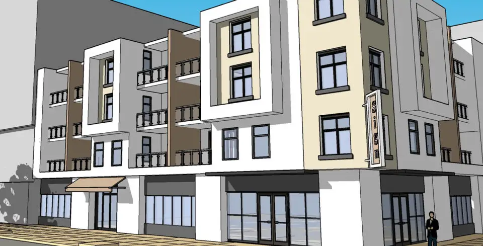 A rendering of a mixed-use project from the city's Objective Design Standards Manual. Courtesy photo/City of Carlsbad