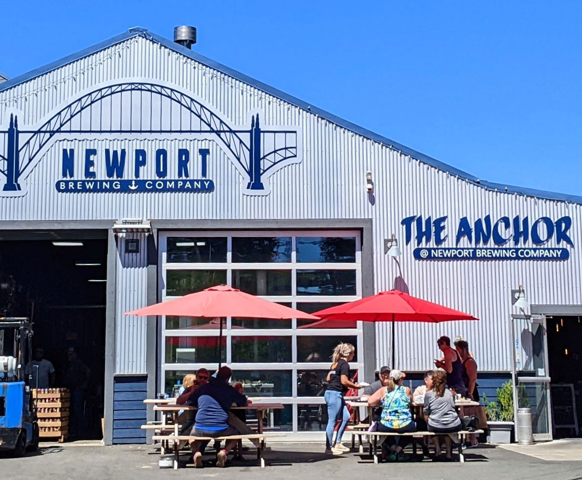 Newport Brewing Company on the Oregon Coast. Photo by Jeff Spanier