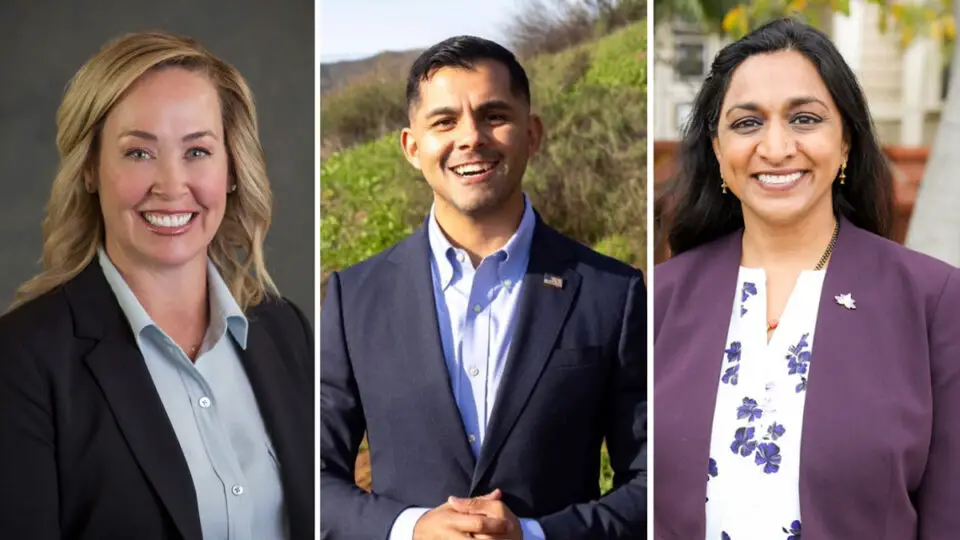 76th Assembly District candidates (from left to right) Kristie Bruce-Lane, Joseph Rocha and Darshana Patel. Courtesy photos