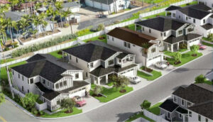 A rendering of the Avocado Road residential project in Oceanside’s Fire Mountain neighborhood. Courtesy photo