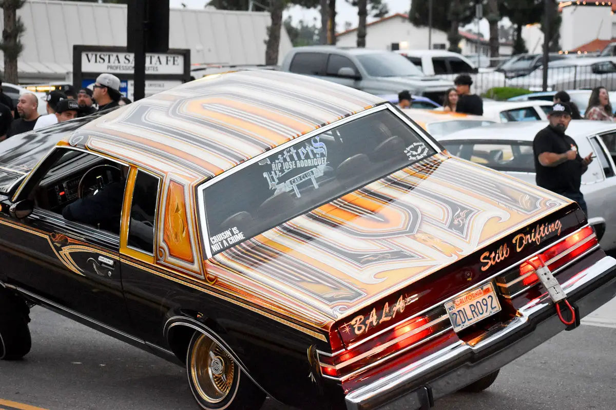 Hundreds celebrated Mexican Independence Day on Sept. 16 with a lowrider pop-up event in Vista. 
