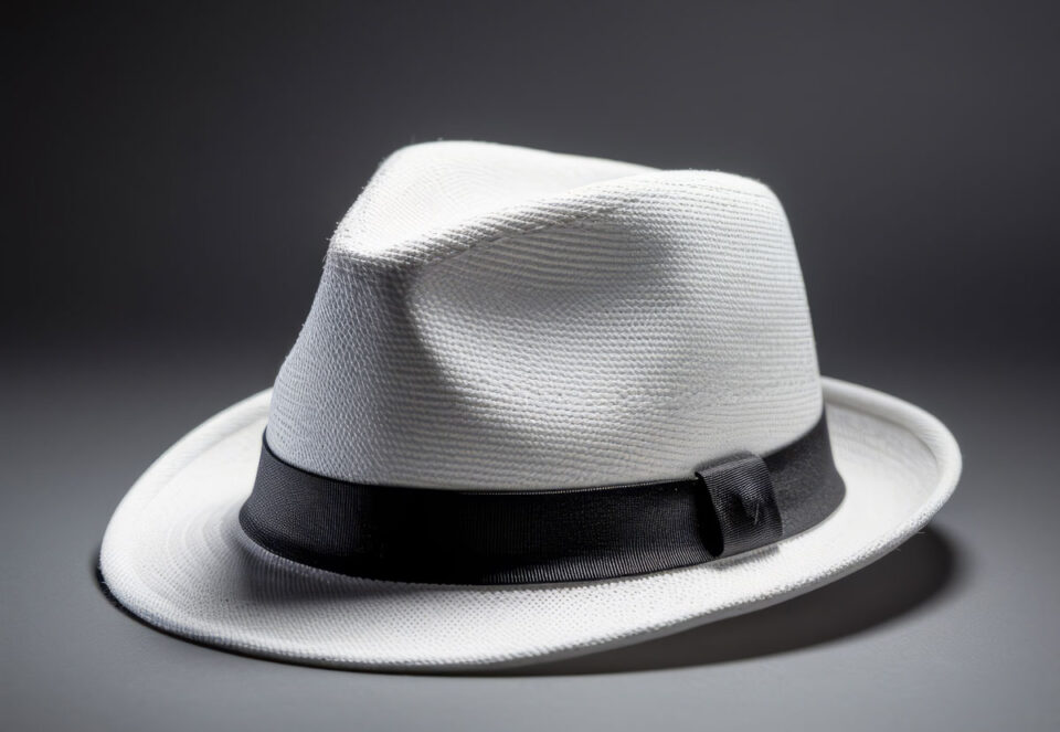 Columnist Rob Weinberg's trademark white Panama hat. Stock photo