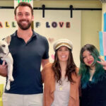 Unicorn Homes host Branden Clemens and his dog, Frankie, along with Director Jennifer Ianoale and Aerth, who Clemens hosted for four months. Courtesy photo