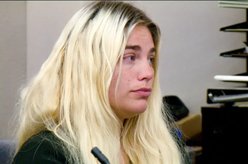 Vista resident Lauren Russell is accused of operating a fraudulent dog boarding business, animal abuse and neglect. Screenshot/CBS8
