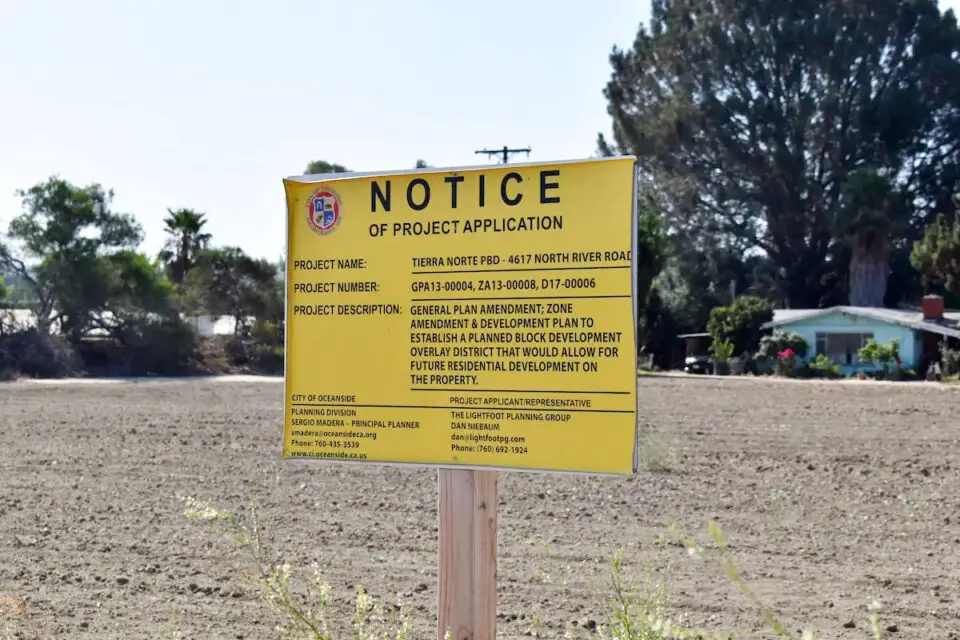 Local group Preserve Calavera filed a lawsuit against the developers of Tierra Norte, a housing project on 26 acres along North River Road. File photo/Samantha Nelson