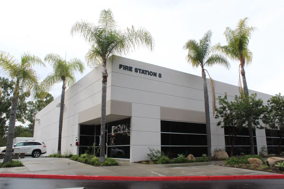 Oceanside currently leases the building at 1935 Avenida del Oro, Unit F, as its Fire Station 8. Photo by Samantha Nelson