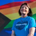California Senate President Pro Tem Toni Atkins announced the launch of her campaign for state governor in San Diego on Friday. Courtesy Atkins for Governor