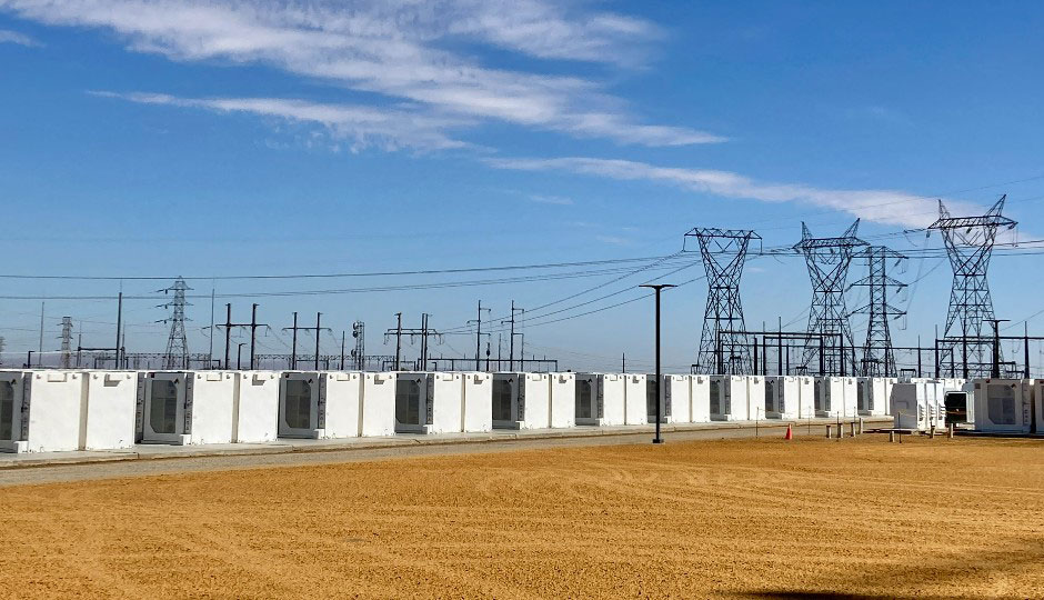 In October 2022, AES Corporation opened two lithium-ion battery storage projects in Lancaster. Courtesy photo/AES Corporation 