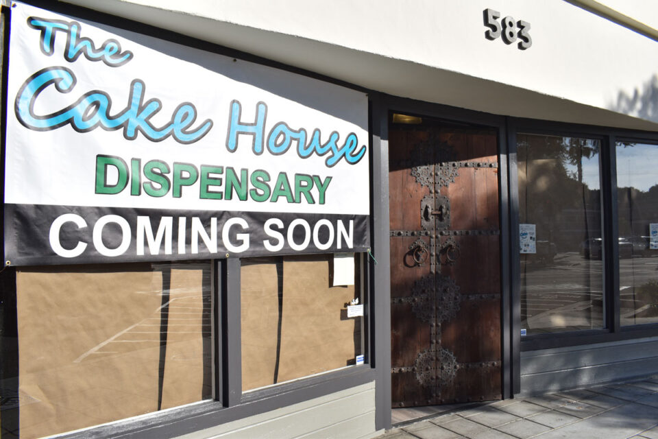 The Cake House is the first of four cannabis shops in Encinitas to open at 583 S. Coast Hwy. Photo by Samantha Nelson