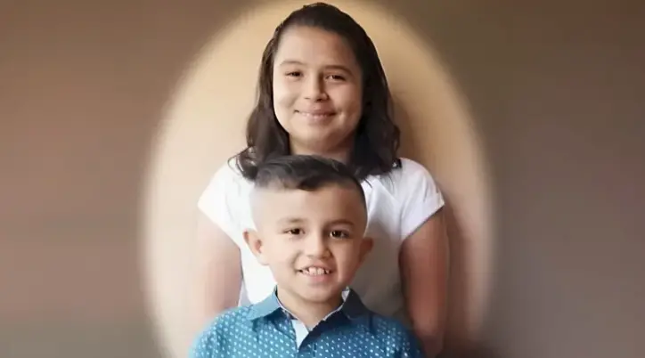 Amy Montserrat, 16, and Alan Gerardo, 10, were struck and killed by a car on State Route 78 in June 2023. Photo via GoFundMe