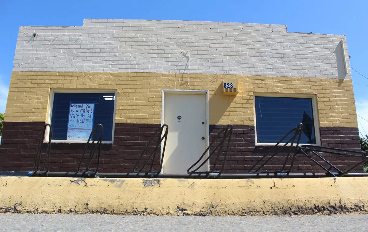 The former home of Leucadia Cyclery now sits vacant on Vulcan Avenue. Photo by Jordan P. Ingram