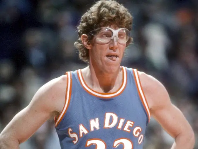 NBA legend and La Mesa star Bill Walton once donned a San Diego Clippers jersey, playing only 14 games over three seasons due to injuries. Courtesy photo