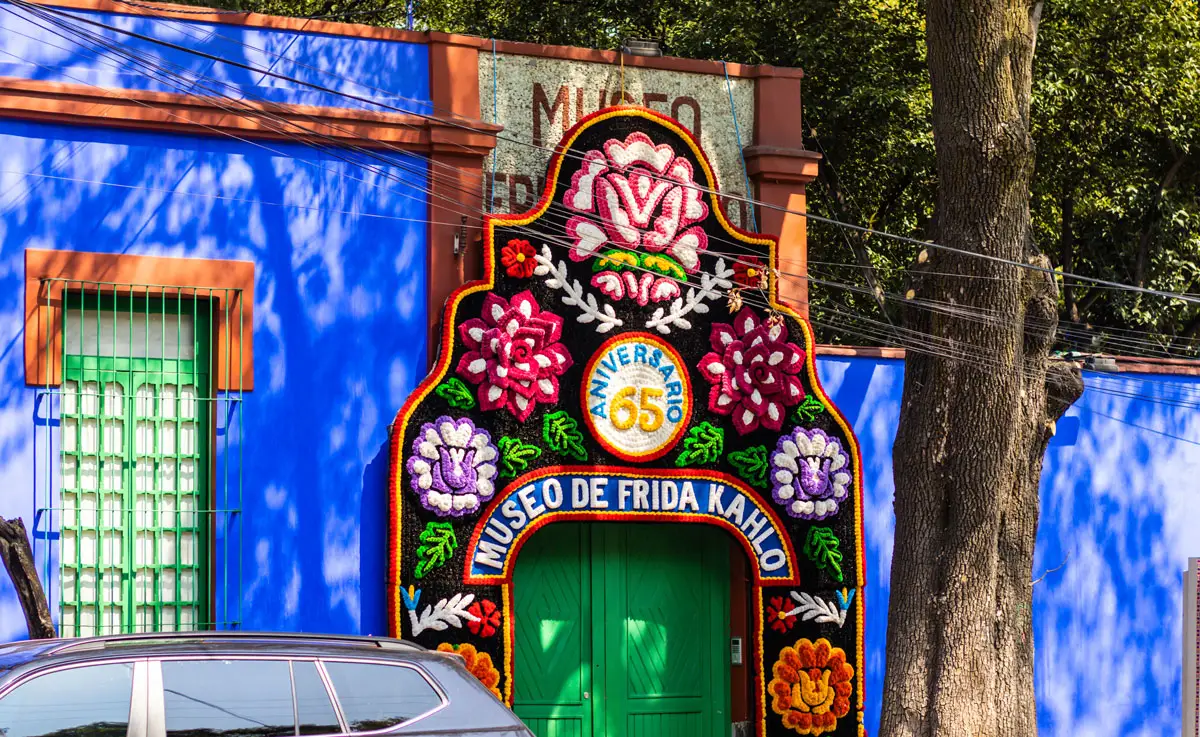 The Frida Kahlo Museum in Mexico City. Courtesy photos