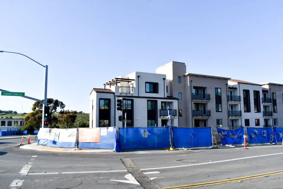 The 100% affordable Aviara East Apartments in Carlsbad will be ready for residents this summer. Photo by Samantha Nelson