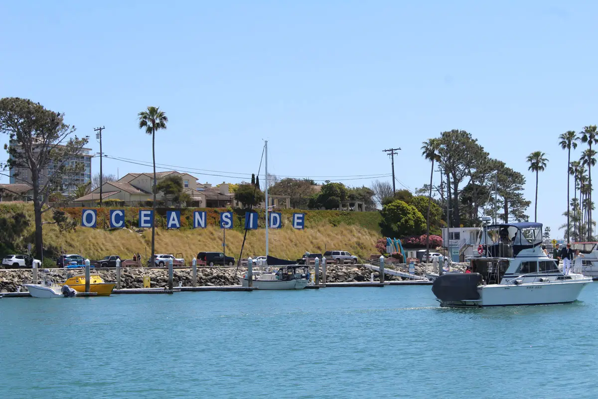 The Oceanside Yacht Club is located on the north side of the Oceanside Harbor. Photo by Samantha Nelson