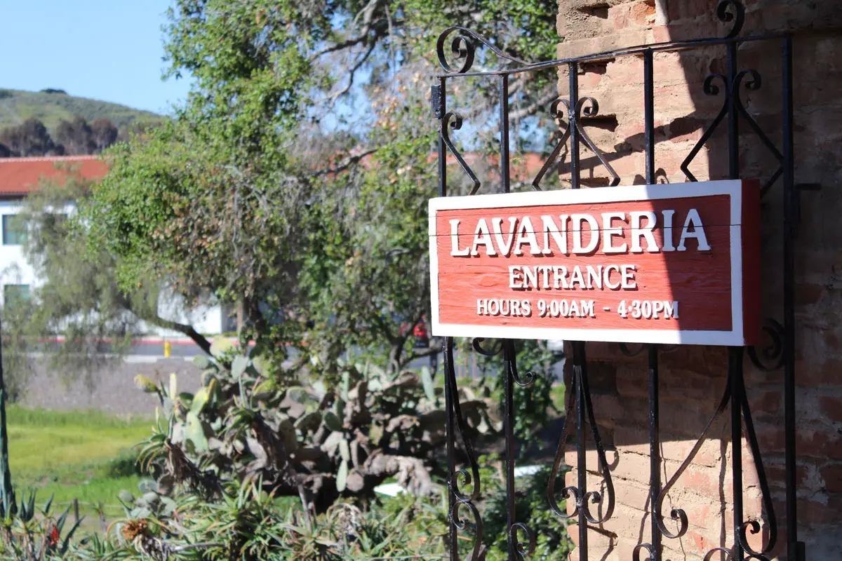 The Mission San Luis Rey will restore and repair its lavandería site. Photos by Samantha Nelson
