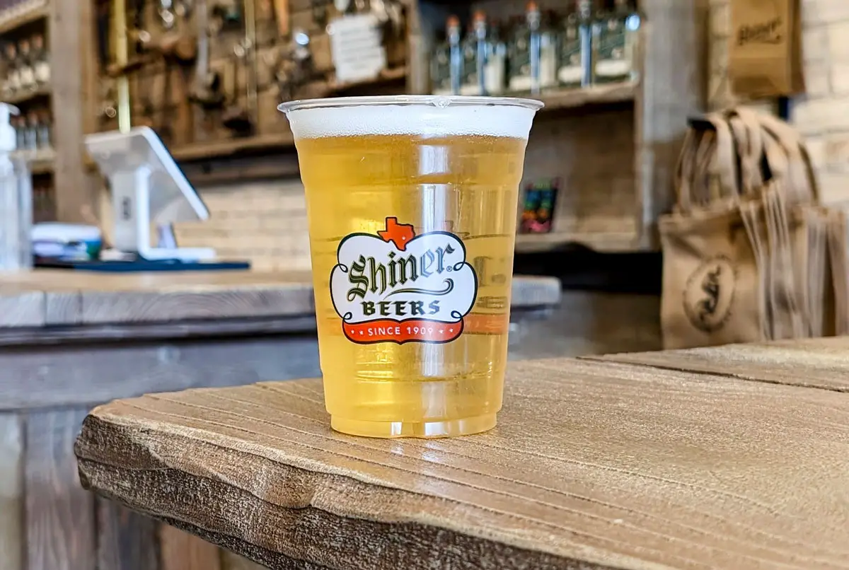 Shiner's Premium Lager, brewed from the original 1909 recipe. Photo by Jeff Spanier