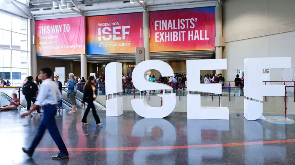 The Regeneron International Science and Engineering Fair was held earlier this month in Los Angeles featuring research projects from 1,800 pre-college students worldwide. Courtesy photo/ISEF