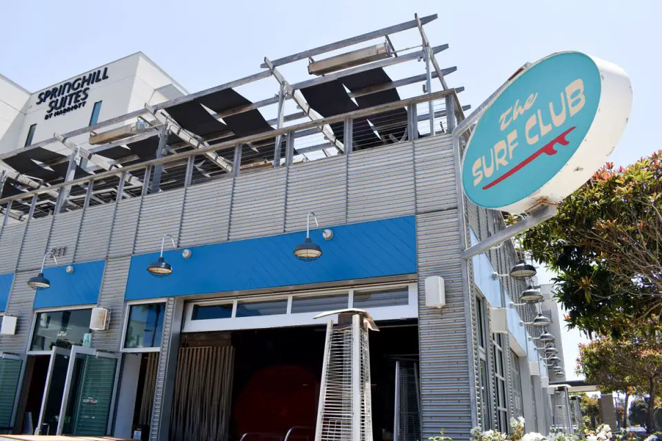The former Hello Betty Fish House is now operating as The Surf Club in downtown Oceanside. Photo by Samantha Nelson