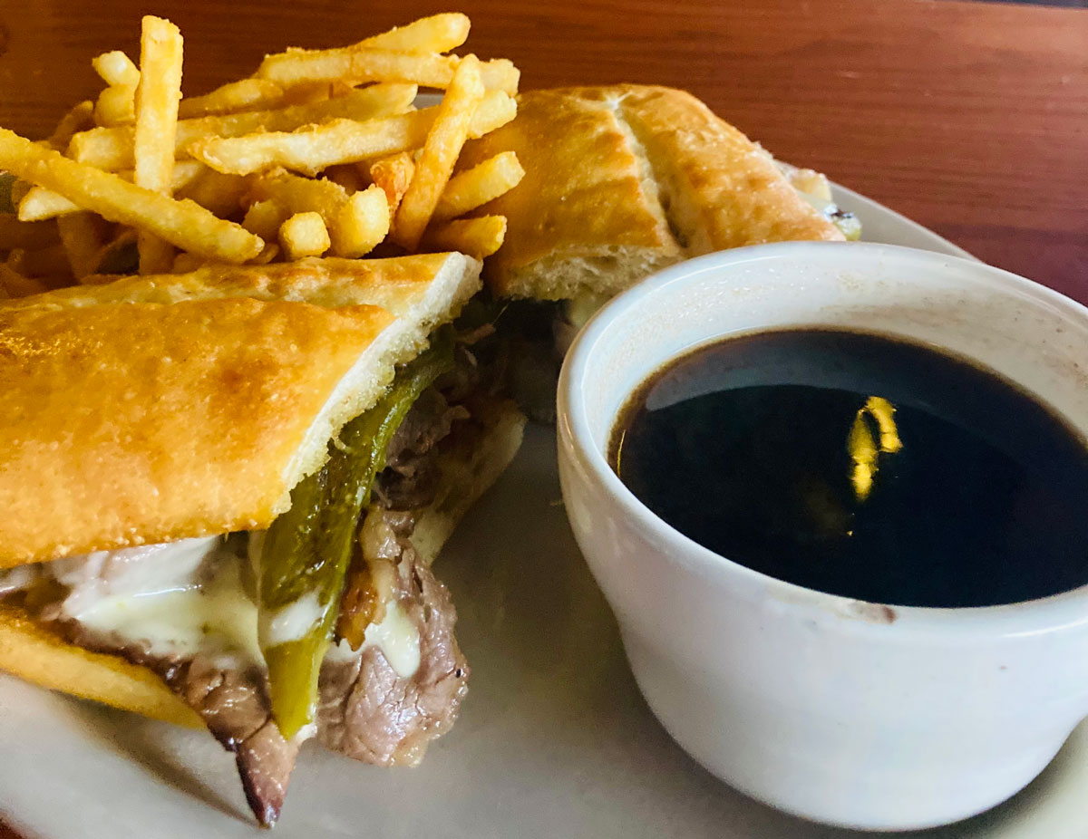 One of my top 5 French Dip, or Prime Dip, sandwiches. Photo by David Boylan