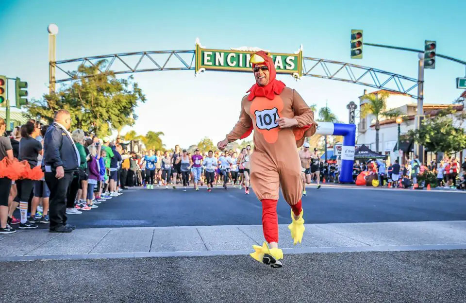 The 11th annual Encinitas Turkey Trot is set for Thanksgiving Day in downtown Encinitas. Courtesy photo
