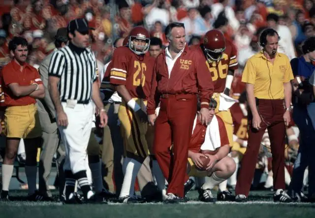 John Robinson, an Encinitas resident and former USC football coach, died in Louisiana on Nov. 11 from complications of pneumonia. Courtesy photo