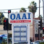 An abandoned former gas station on East Valley Parkway is one of many vacant properties creating a nuisance in the Escondido neighborhood. Photo by Samantha Nelson