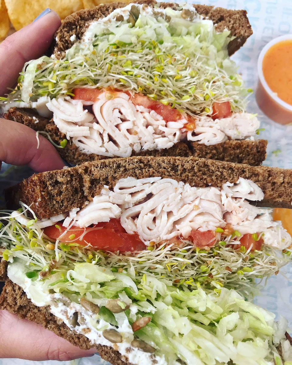 Board and Brew's California Delight is so California. Courtesy photo/Board and Brew