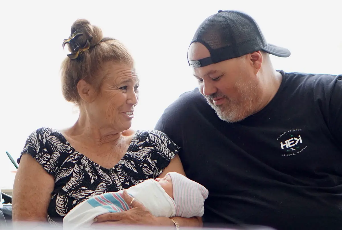 Naomi Kealani Keliinoi and her family. Courtesy photo/Keliinoi family
