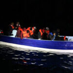 All 13 adult individuals were taken into custody. Photo by U.S. Coast Guard