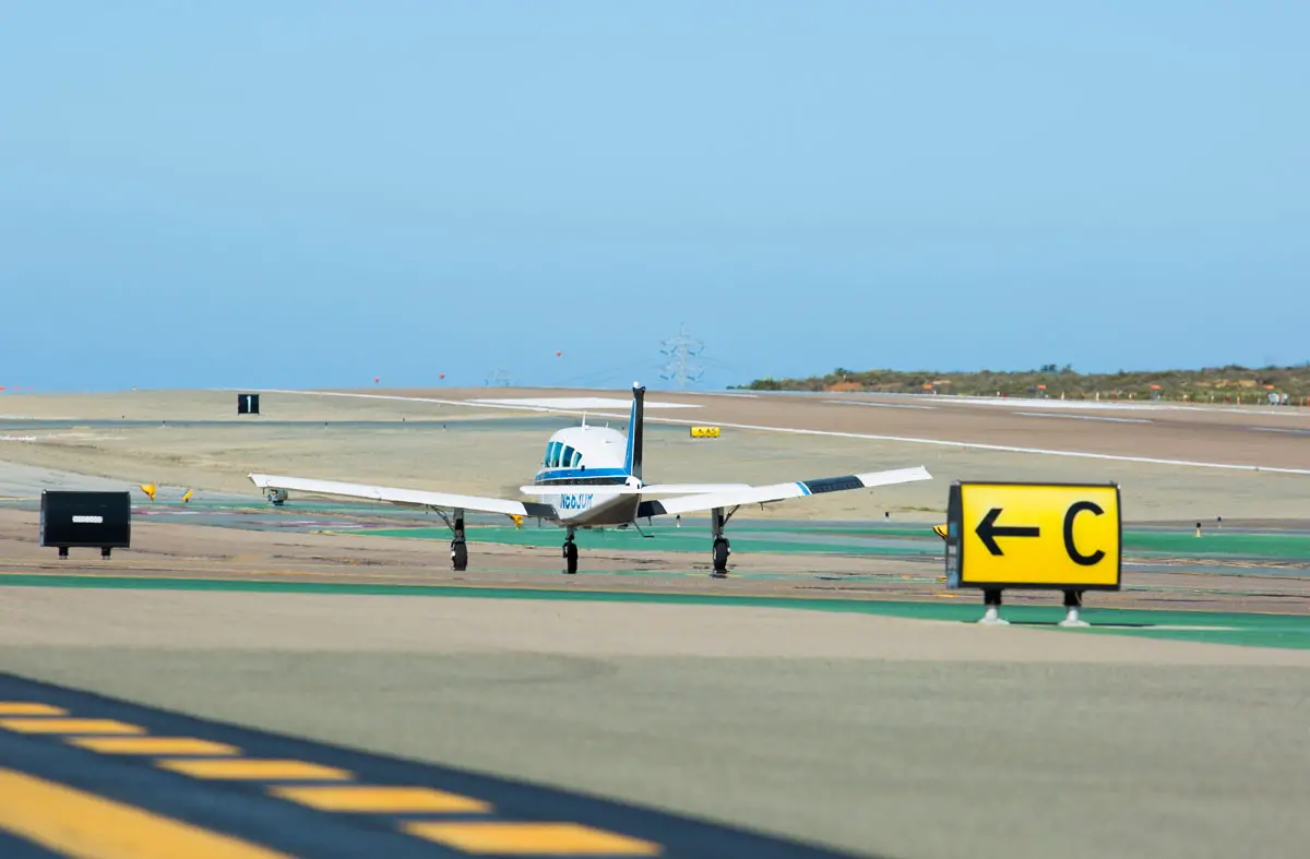 McClellan–Palomar Airport in Carlsbad. File photo/Shana Thompson