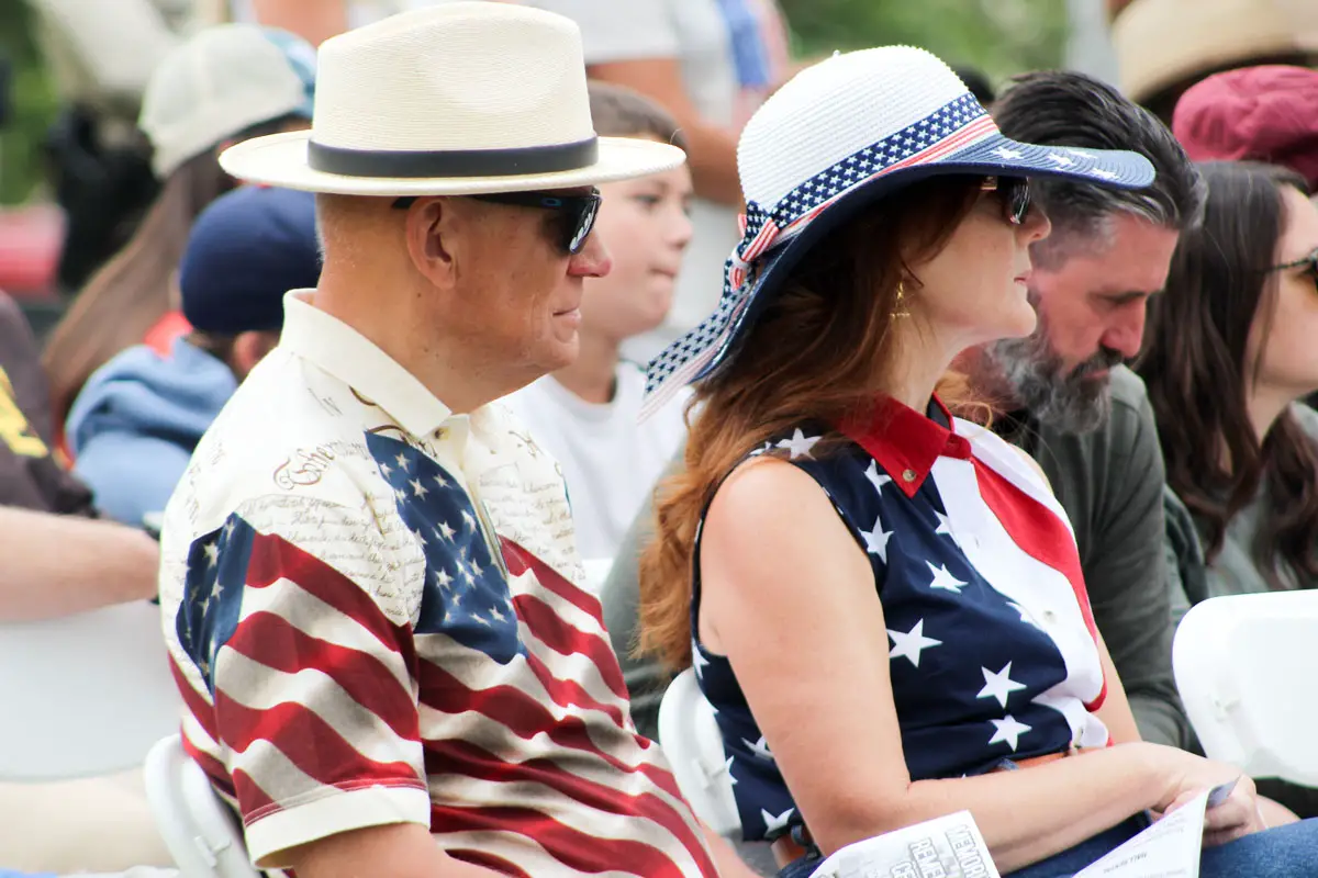 More than 100 visitors attended a Memorial Day event on Kay 26 at the Fallbrook Masonic Cemetery. Photo by Samantha Nelson
