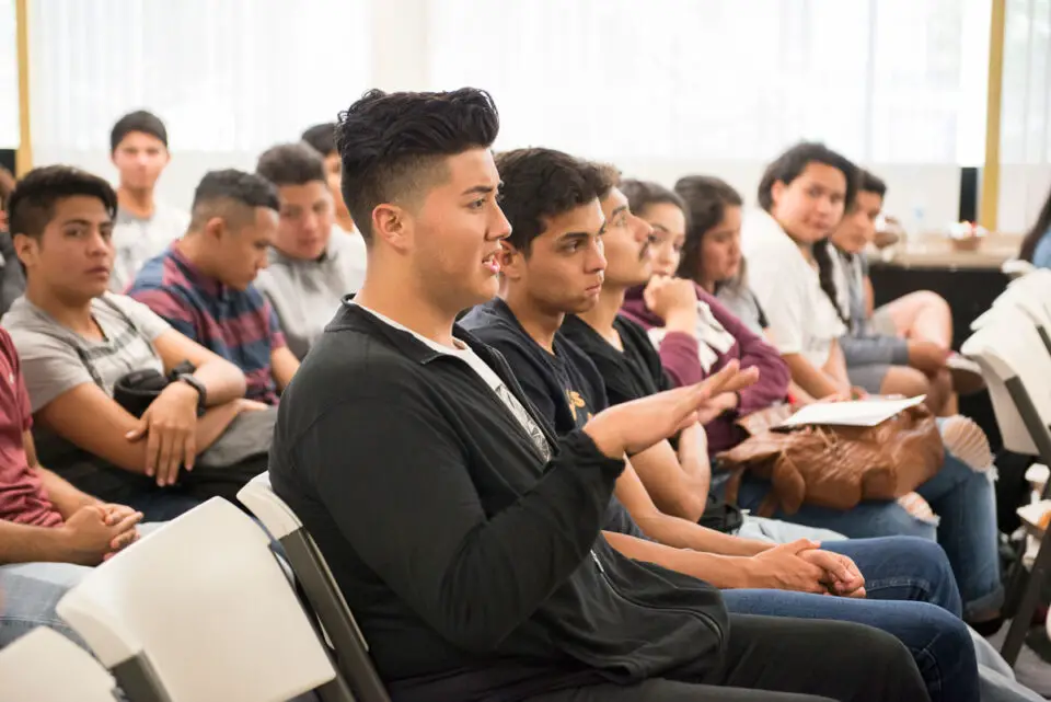 San Diego Community College students take part in the San Diego International Film Festival’s FOCUS on Impact program that brings select festival films to schools. Courtesy photo