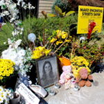 Encinitas residents are calling for the city to declare a road safety state of emergency after Emery Chalekian, 12, was fatally struck by a vehicle at Village Square Drive and Encinitas Boulevard in April. Photo by Leo Place