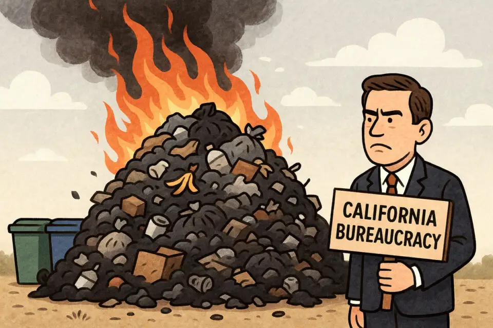 California trash bureaucracy