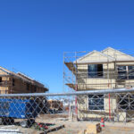 New homes under construction along Quail Gardens Drive in Encinitas. File photo/Jordan P. Ingram