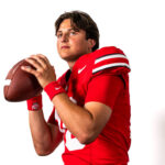 Former Lancer star QB Julian Sayin made his college debut for the Ohio State Buckeyes on Saturday against Texas. Courtesy photo/OSU Athletics