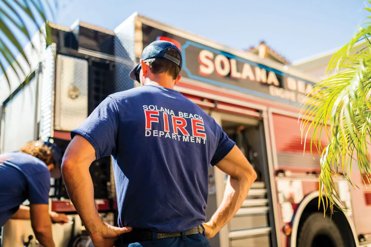 The Solana Beach Fire Department. Courtesy photo/City of Solana Beach