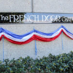 The exterior of the French Door Café in Carlsbad. Photo by Cameron Adams