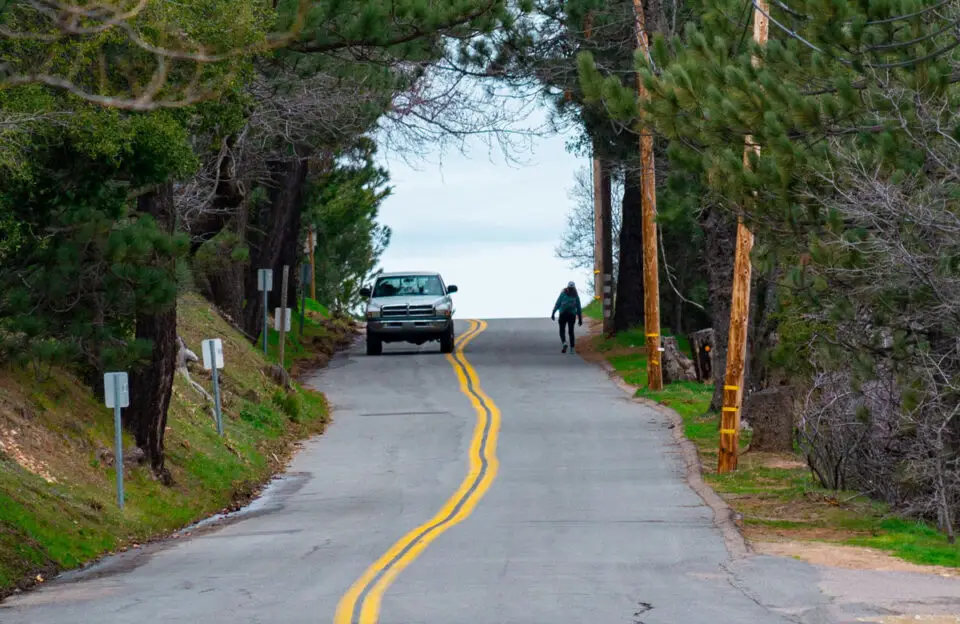 A road in Julian, a small town in rural northeastern San Diego County. Photo by Manuel Castro