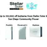 Qualifying homeowners can receive rebates of up to $10,000 toward the purchase and installation of a solar battery system. Courtesy photo
