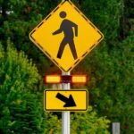 A crosswalk with a rectangular rapid flashing beacon will be installed just south of the intersection of Oak Drive and Isabella Way near Foothill Oak Elementary School in Vista. Courtesy photo