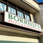 Borrelli's Pizza and Italian Food in Encinitas has permanently closed after 50 years. Photo by Jordan P. Ingram
