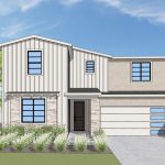 A rendering showing one of the proposed home designs within the 27-home Ocean Bluff project in Encinitas. Courtesy photo/Kevin L. Crook Architect Inc.