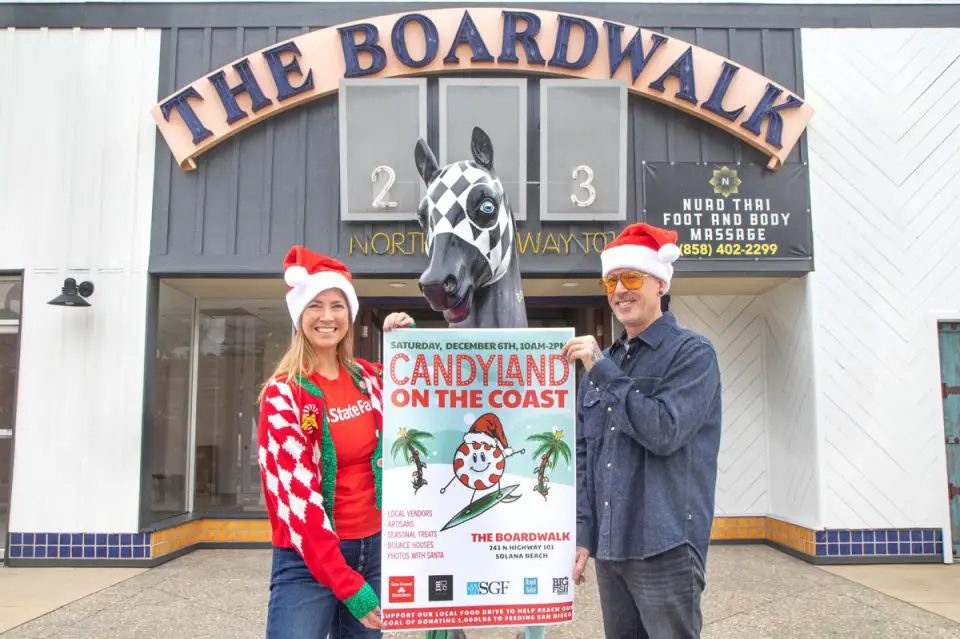 Candyland on the Coast blends family fun and community impact. The annual event returns to The Boardwalk on Dec. 6, from 10 a.m. to 2 p.m. Courtesy photo