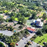 An aerial view of the Moonlight Amphitheatre and Brengle Terrace Park in Vista. Courtesy City of Vista