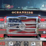 An Oceanside fire engine. Photo by Samantha Nelson