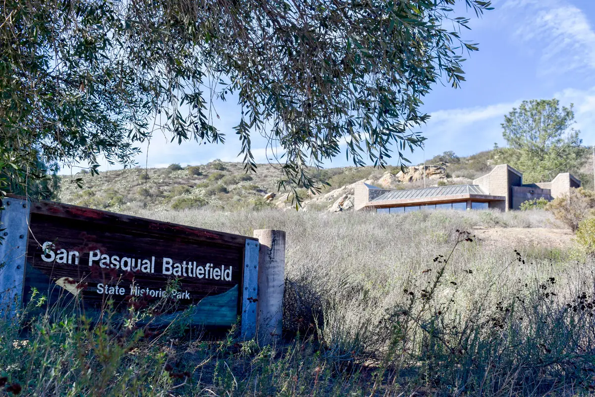 The San Pasqual Battlefield State Historic Park is located in the San Pasqual Valley just outside Escondido. The Escondido City Council sent a letter to San Diego Mayor Todd Gloria supporting the transfer of the park’s state- and city-owned land to the San Pasqual Band of Mission Indians. Photo by Samantha Nelson