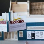 A 3D model shows what the Brooks Theater will look like after renovations. Photo by Samantha Nelson