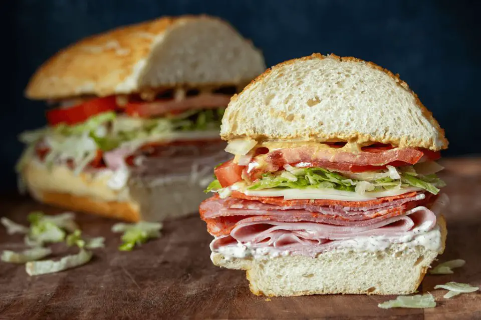 A stacked sandwich at Ernie's Craft Deli and Wine in Encinitas. Courtesy photo/Ernie's